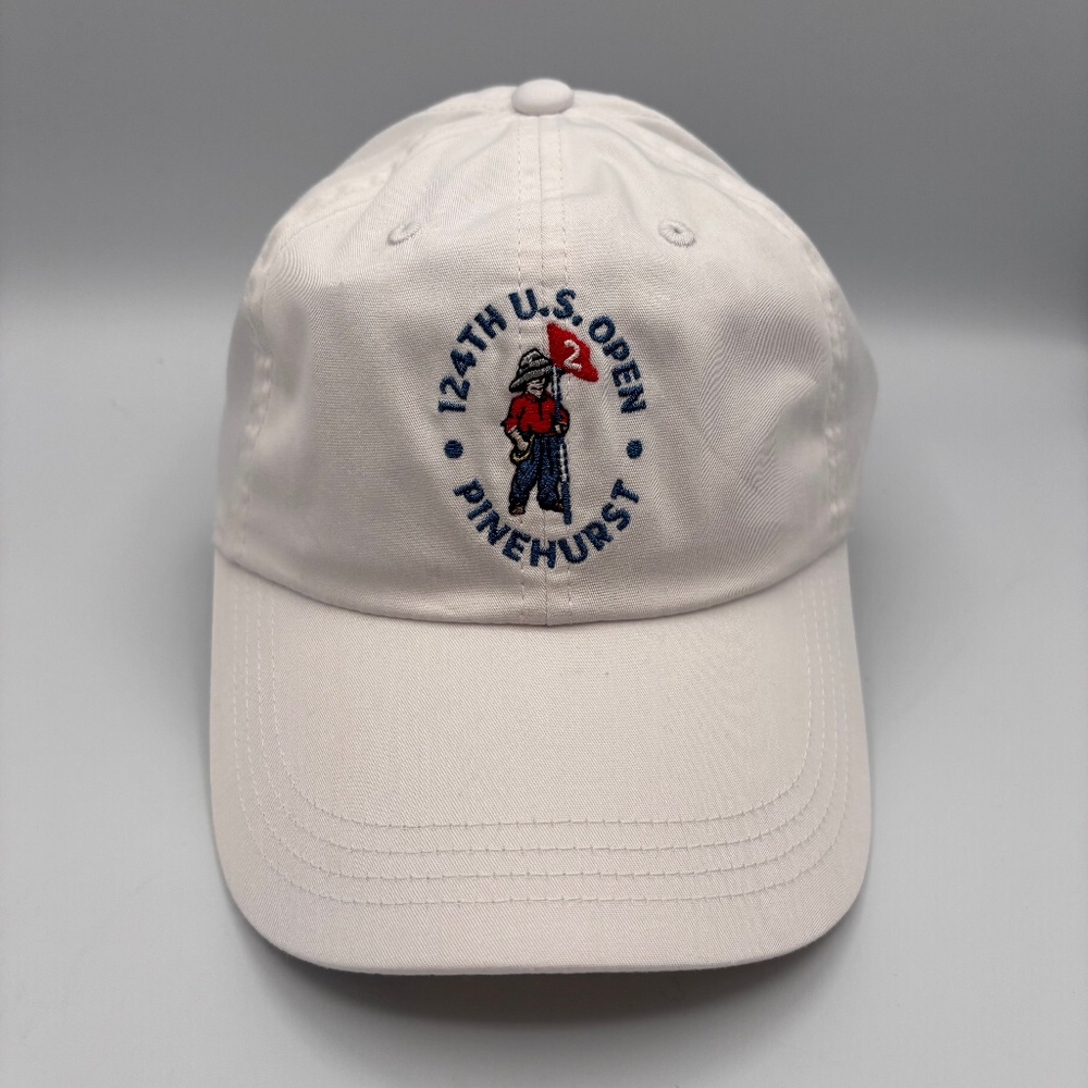 US Open 124th Pinehurst Flag Logo Embroidered Golf USGA Hat